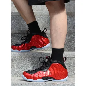Classic Foampositeone Men's Basketball Shoes Liquid Metal Foam Cushioning Non-Slip Athletic Sneakers