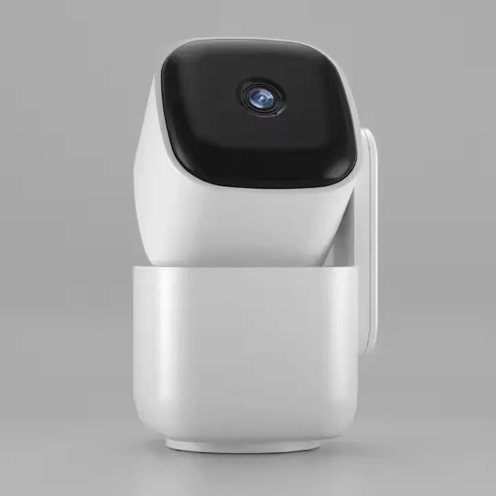 2025 new indoor fully tilted monitoring smart camera, 1080p HD dog camera, equipped with night vision, suitable for baby and pet monitoring with motion detection, cloud storage and SD card storage, compatible with Alexa and Google Home, 2.4g Wifi.