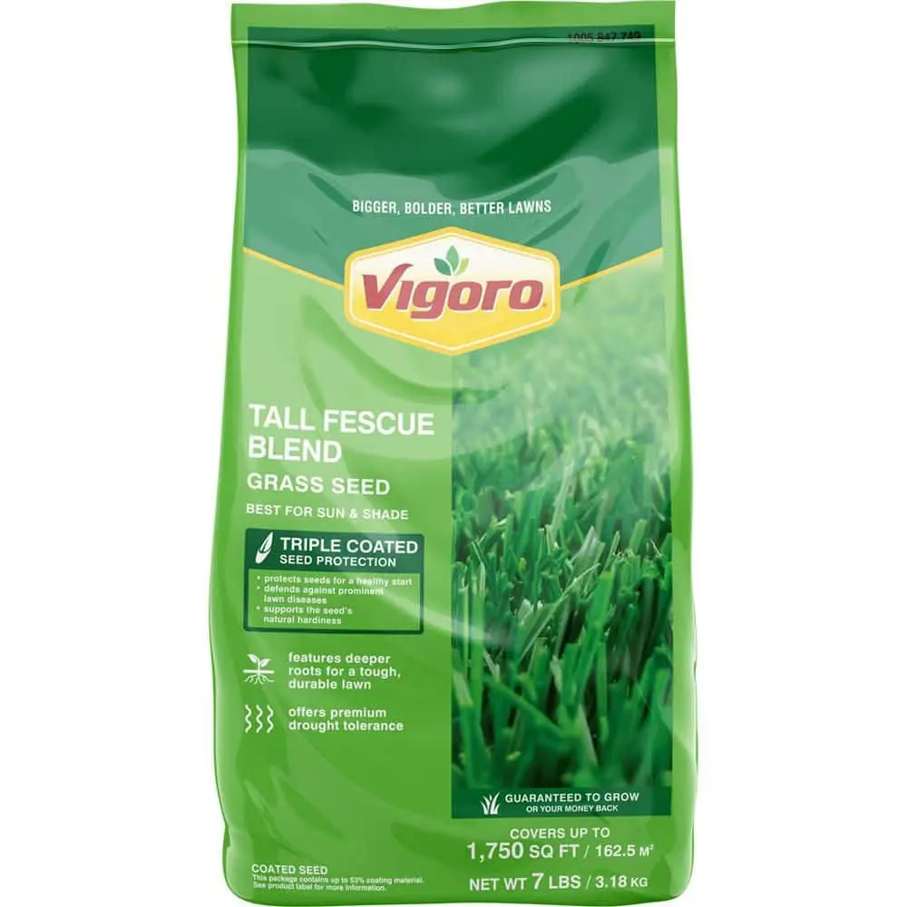 7 lbs. Tall Fescue Grass Seed Blend Seeds For Planting Gardening Seeds