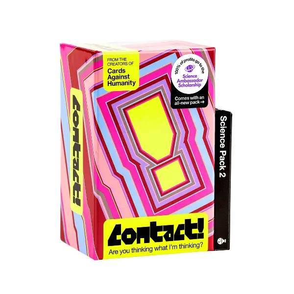 Cards Against Humanity: CONTACT • Word Guessing Party Game for Adults • Bonus Science Pack 2 Cards Against Humanity: CONTACT • Word Guessing Party Game for Adults • Bonus Science Pack 2