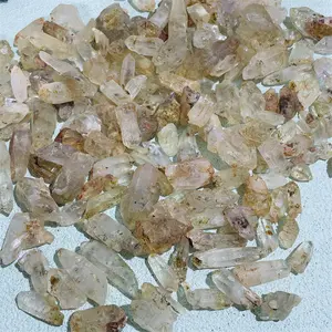 Petroleum Quartz Crystal Specimen Mineral Agate With Strong Uv Reaction Bracelet Sphere Tower