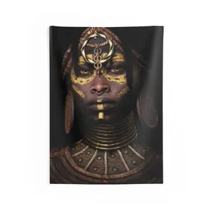 ifa queen Indoor Wall Tapestries