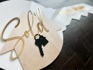 Sold Realtor Key with Hanging Keys