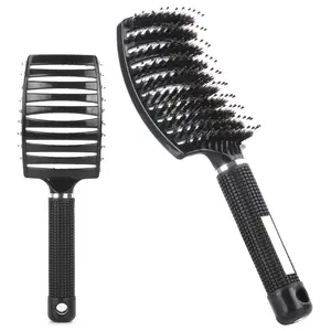 Webeauty Hair Brush, Professional Curved Vented Brush for Faster Blow Drying for Women, Men, Paddle Detangling Brush for Wet Dry Curly Thick Straight Hair