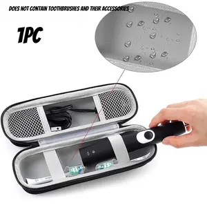Electric Toothbrush Storage Bag, Dustproof Shockproof Travel Carrying Case, Lightweight Portable Protective Pouch, Travel & Daily Bathroom Organizer, Travel Organizer Bags, Travel Pouches