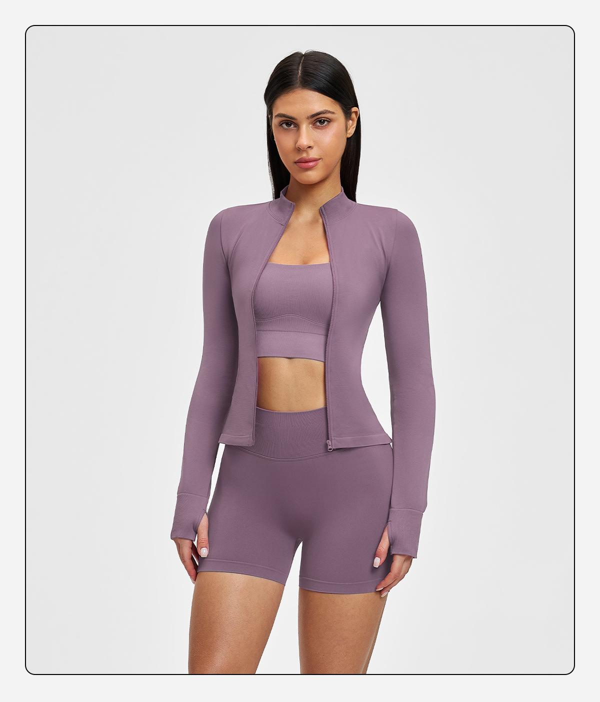 MFNIM Women’s Seamless Yoga Set – Cross-Back Design, Tight Fitness Wear, High-Stretch Running Workout Set