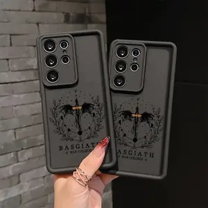 Dragon F-Fourth W-Wing Creative Phone Case Compatible with Samsung Galaxy S25 S24 S23 S22 S21 S20 FE Ultra Plus 4G 5G Shockproof Soft TPU Back Cover