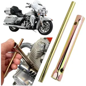 16-18mm Motorcycle Spark Plug Wrench,Double Ended 5/8 Spark Plug Socket Wrench for Detaching Sparks Plugs,Essential Motorcycle Sparks Plugs Tool with Labor-Saving Lever