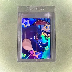 Shiny Blue Zard Art Print