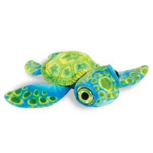 Real Planet™ Blue Big Eyes Turtle Realistic Plush Stuffed Animal
