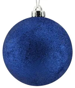 150MM Glittered Ball Royal Blue