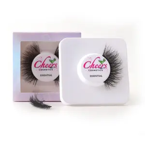Essential Eyelashes - Black Cotton Eyeliner Effect Band for Realistic and Long-Lasting Eyelash Extensions Makeup Cosmetic Eyelashes Extensions