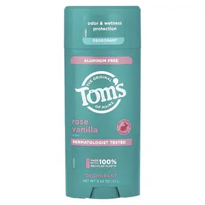 Tom's of Maine Aluminum Free Deodorant, Rose Vanilla, 3.25 oz (92 g)