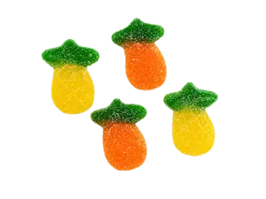 1lb Sour Pineapple Gummies