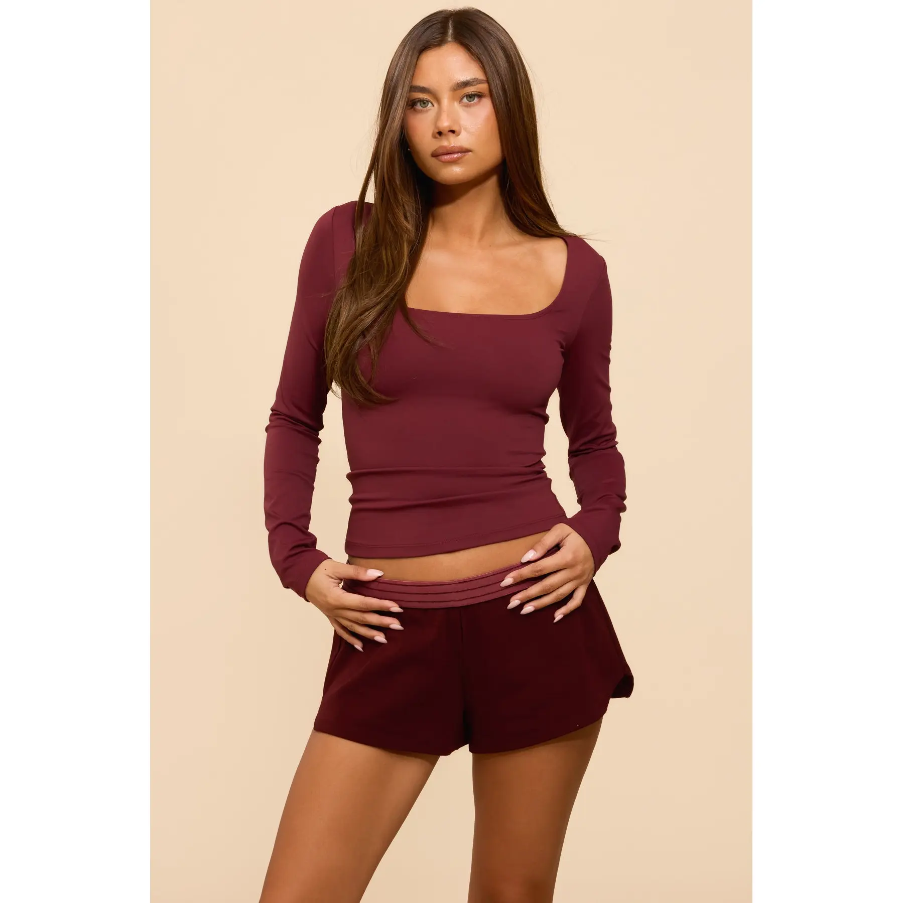halter top long sleeve - TikTok Shop