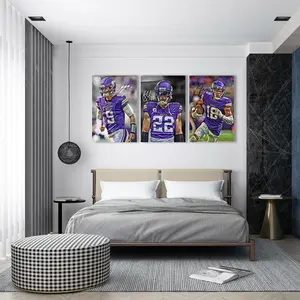 NFL Vikings 3-Pack Unframed Poster - Harrison Smith/J McCarthy/Justin Jefferson Wall Art! #   FYP. #   VikingsNation #   NFL