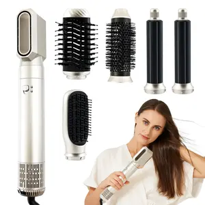 6 in 1 hair dryer styling tool set, hair tools set, multifunctional hair products hair dryer brush, curling iron hair straightener women hair tools, portable hair care and straightening tools, hair tools hair tools Powerfullonic hair care