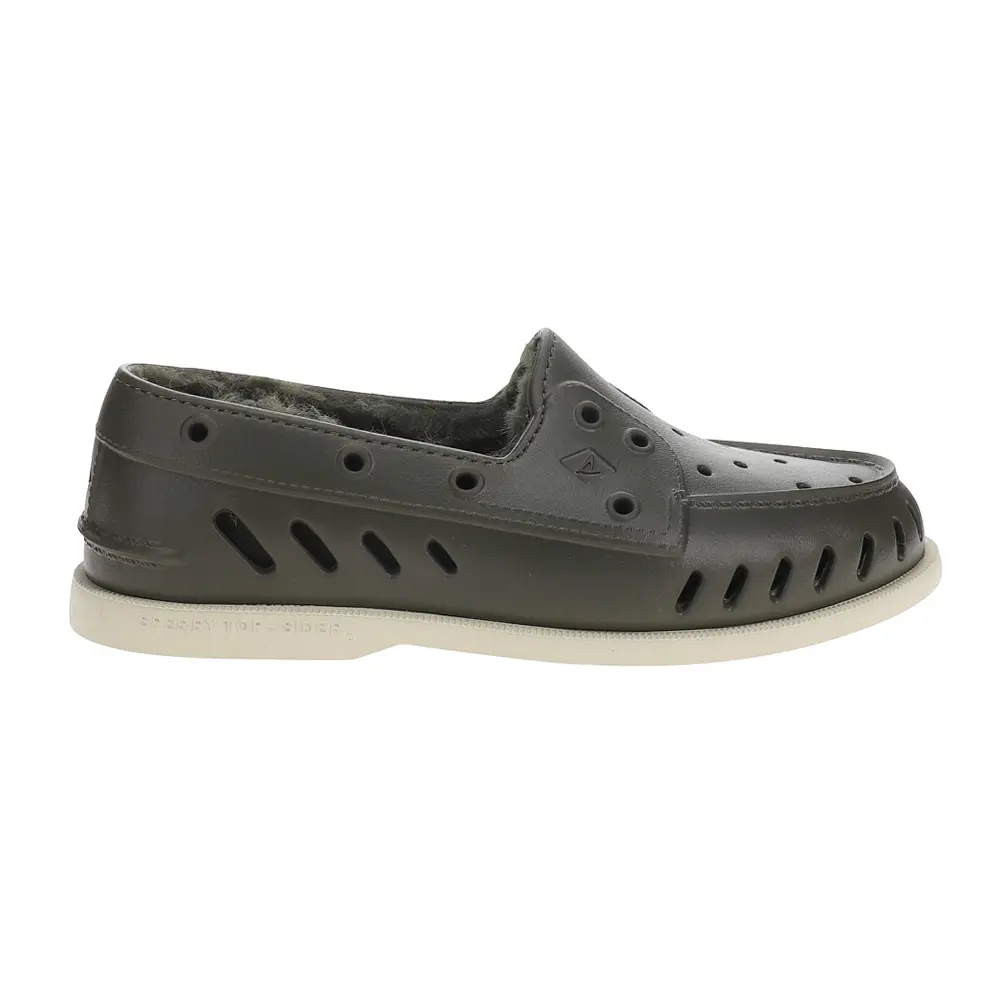 Sperry Mens Authentic Original Cozy Float Boat Casual Shoes - Green
