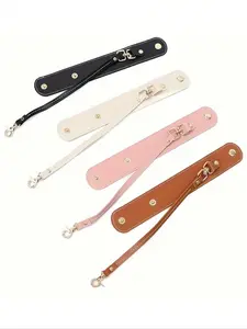 Portable Travel Accessory Clip, Versatile Scarf,Glove & Hat Holder Clip for Luggage Bag Backpack,PU Leather,Charms for bags,Accessories for bags,Circular Design for Secure Storage During Travel,Luggage Storage Solution