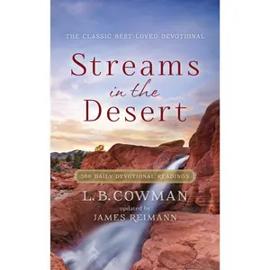 Streams in the Desert: 366 Daily Devotional Readings by Zondervan [Paperback Book]
