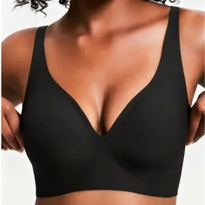 Women Wireless Bralettes No Underwire Comfort Seamless Supportive Raceback Push Up Full Coverage Smooth