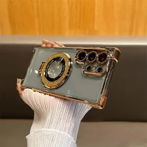 Camera Lens Protective Phone Case, Shockproof Phone Protective Cover, Phone Accessory Compatible with Samsung Galaxy S25 Ultra/S24 Ultra/ S23 Ultra/ S22 Ultra/S24 Plus/S23+/S22+/S23 FE, Casing