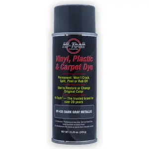 Dark Gray Metallic Vinyl Plastic & Carpet Dye