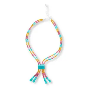 Mine Finds by Jay King Multigemstone 2-Strand Beaded 18" Necklace