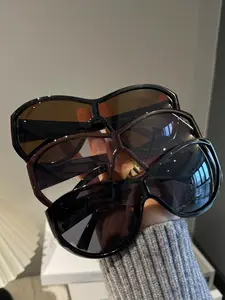 Y2K European and American Large Frame Frog Goggles, Trendy Fashion Cycling Windproof, Vintage Style, Perfect for Outdoor Street Photography