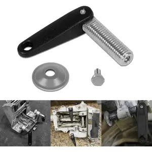 Outboard Motor Transom Clamp Screw & Handle Assembly, Replacement for 0433675 Fits for Outboard Motors