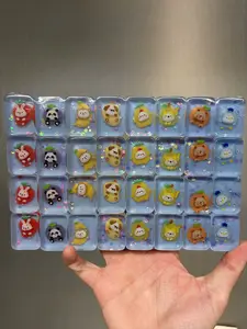 Nightglow Clear Mahjong Tiles - Confirm in live !
