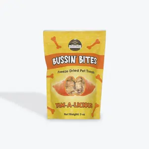 Freeze Dried Dog Treats, Freeze Dried Cat Treats, Single Ingredient High Value Reward - Sweet Potato Bites