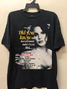 Personalized Did You Know Shirt, Lana Del Rey Album Shirt, I Heart Lana Unisex Shirt, Vintage Lana Del Rey Shirt, Lana Del Rey Tour Shirt, I Heart Lana Unisex Shirt, Ultraviolence Shirt, Lana Del Rey Gift For Fan, Gift For Her, Gift For Him DMHCQ