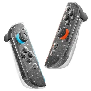 Glitter  2 Controller Case Protector, Clear Softshell 2 Controller Cover with Comfort ,  2 Handheld Controller Accessories