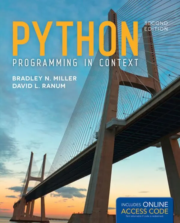 USED-Python Programming in Context by Miller, Bradley N. (Paperback)