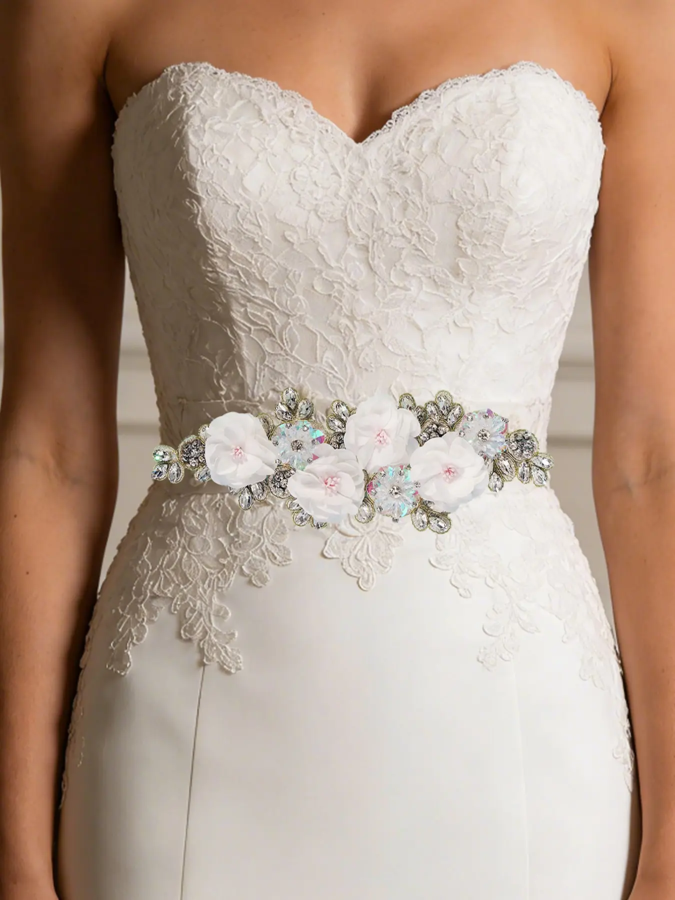 Elegant Floral Rhinestone Bridal Belt Brooch Set, 2-Piece Mother Accessory  Party Dress Jewelry, Perfect Gift for Weddings - TikTok Shop