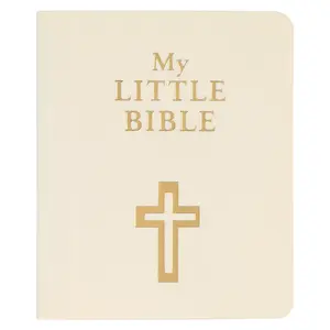 My Little Bible 2” Standard Edition - Selections of Key Verses From Every Book, Tiny Palm-size. Classic 1769 KJV Text, 2" x 2.5”, White