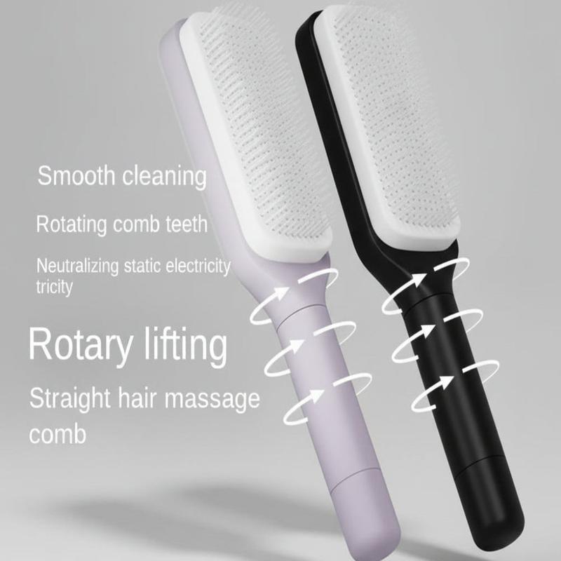 Self-Cleaning Hair Comb