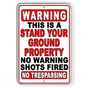 Aluminum Stun Gun Security Alarm Anti Intruder Ground Spike for Business Golf Courses Outdoor Protection Durable Stand Your Ground