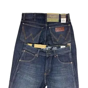 Wrangler Retro Slim Boot Midwash 112360288 88MWz Jeans for Men - Comfortable Stretch Fabric & Trendy Mid Wash Look
