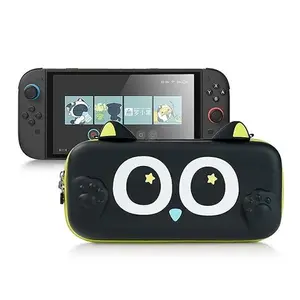 GeekShare Switch 2 Carrying Case, Hardshell Storage Bag with Game Card Slots, Portable Travel Case Compatible with Switch 2 (2025) Console and Game Accessories - The Hei Series