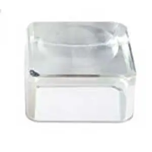 Cube Crystal Ball Stand Geometric Square Sphere Holder