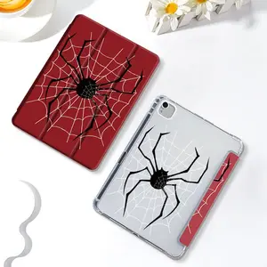 Spider Web Pattern Tablet Case, Double-sided Print Tablet Protective Cover, Tablet Protector Compatible with Samsung/Huawei/Xiaomi/iPad