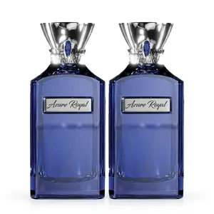 Ahmed Al Maghribi Azure Royal Bundle for Unisex 3.4 Oz Extrait De Parfum Spray