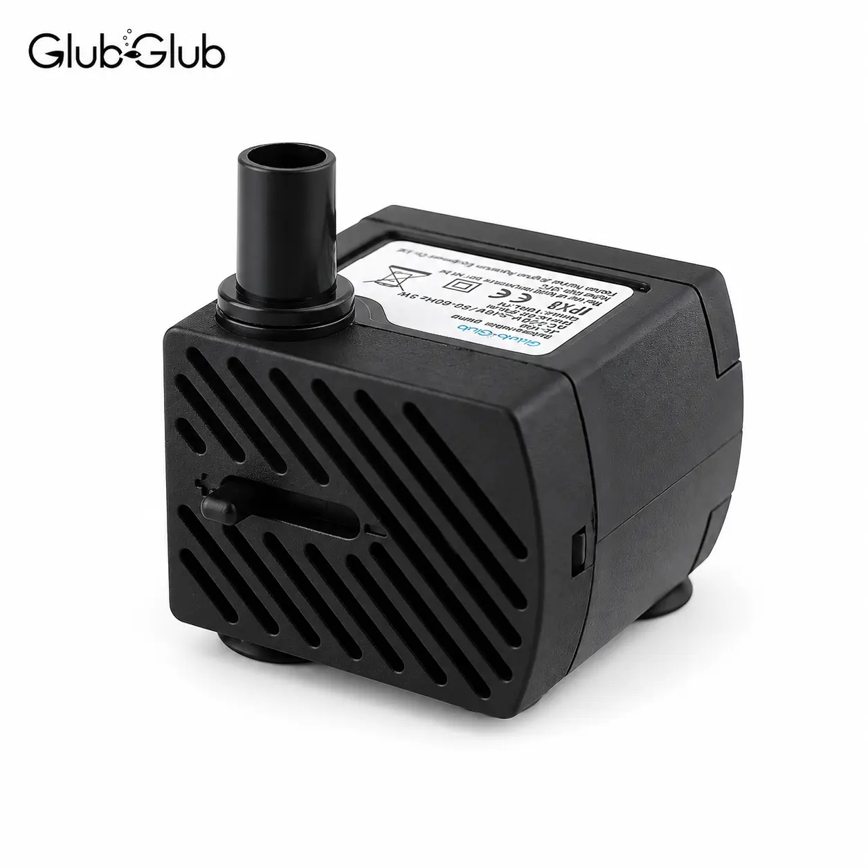 Glub Glub 5W Submersible Water Pump (95GPH), Ultra-Quiet Mini Pump for Fish Tank, Aquariums & Hydroponics
