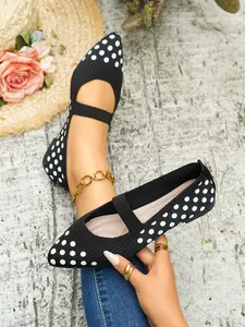French Pointed Toe Mary Jane Shoes, Perfect for Office and Dates, Stylish Single Shoe Design, Enhances Foot Size Appearance