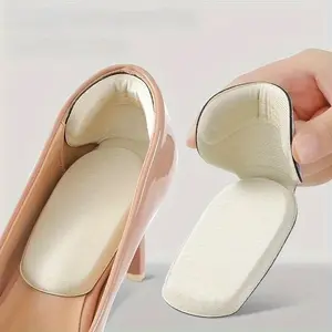 Durable Heel Adjuster Pads - Anti-drop Stabilizers & Comfort Insoles - Instantly Resize Shoes by Half Size - 1 Pair - Stylish Shoe Size Adapter for High Heels