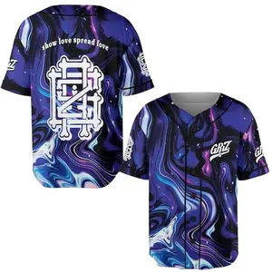 Griz Baseball Jersey, SLSL Galaxy Rave Shirt, Trippy Festival Outfit #Baseball #gift