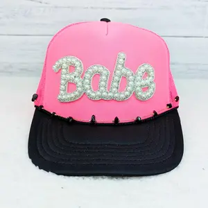 BABE Pearl Sparkle HAT/POCKET HEAT PRESS Patch
