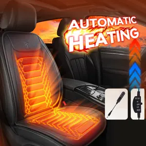Heated Car Seat Covers Universal heated seat cushions suitable for most cars, sedans, and SUVs Featuring exquisite stitching design Automatic Heating
